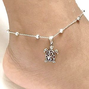 Brand new turtle anklet